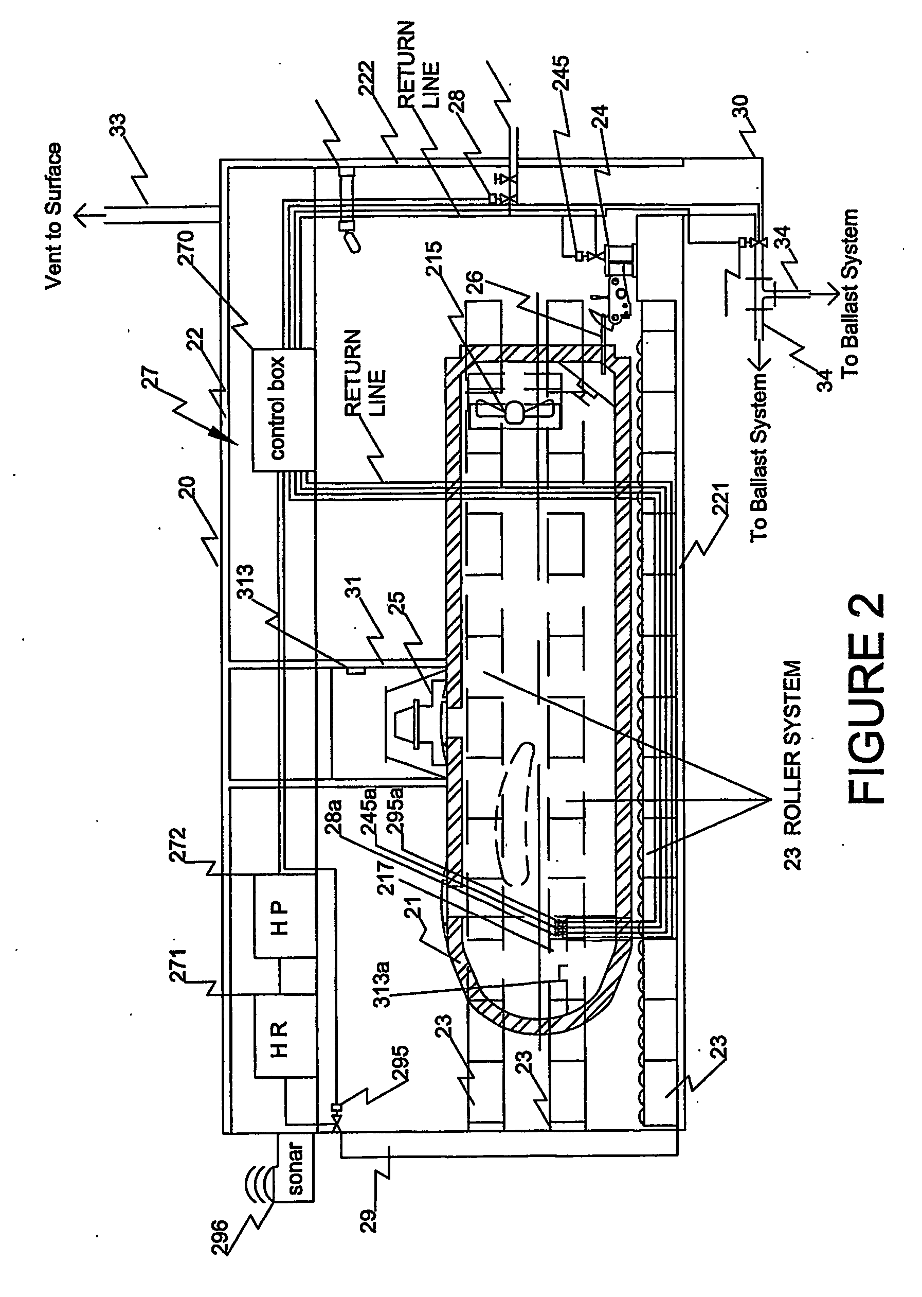 Submarine emergency evacuation system