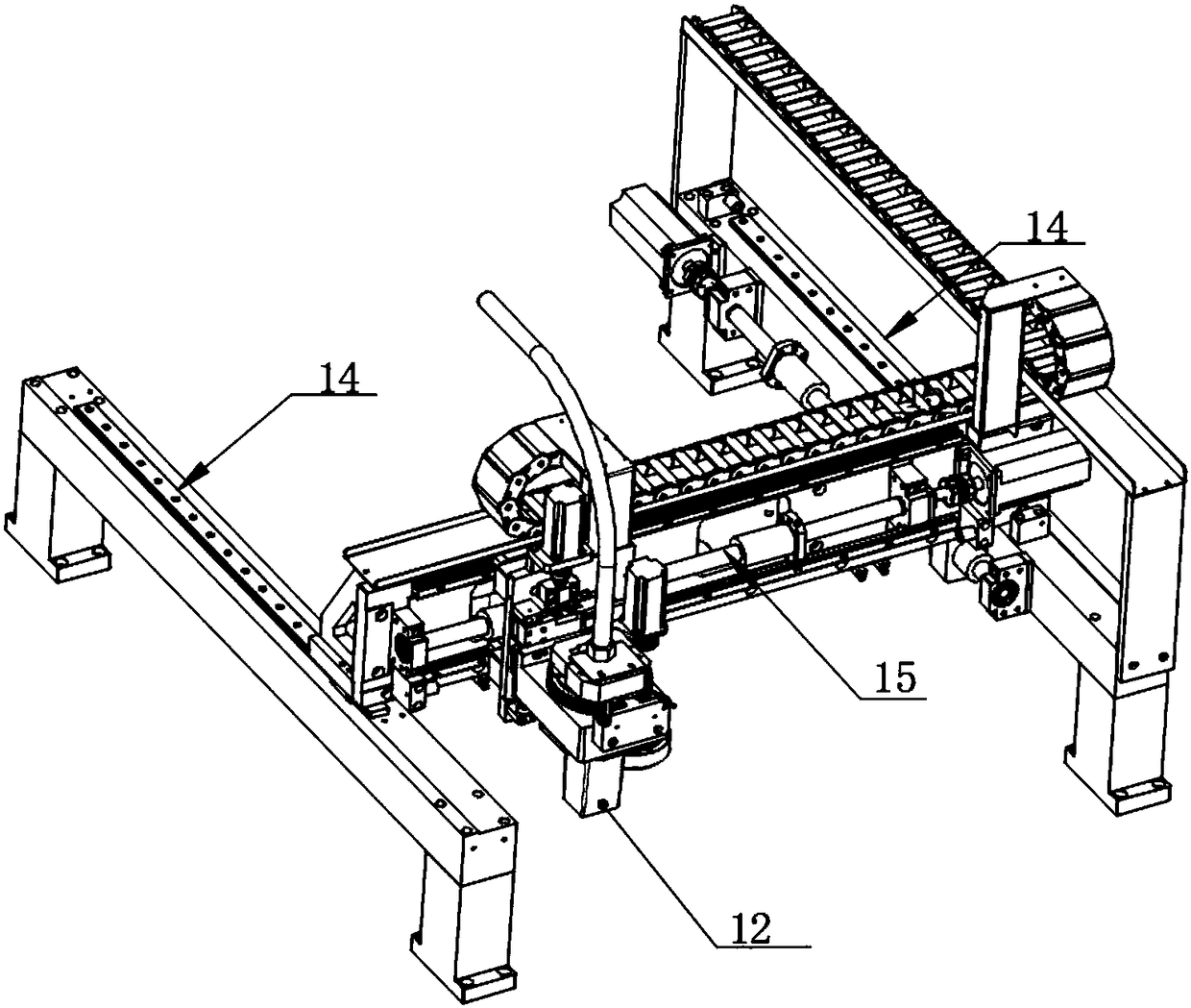 Fully automatic online pcb printing system and method