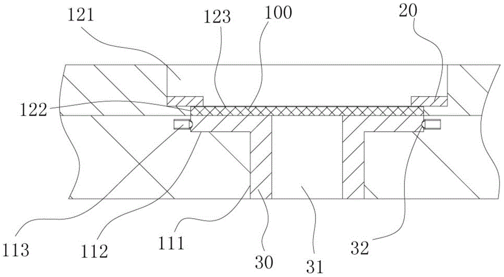 Punching device for electric wire threading slot punching