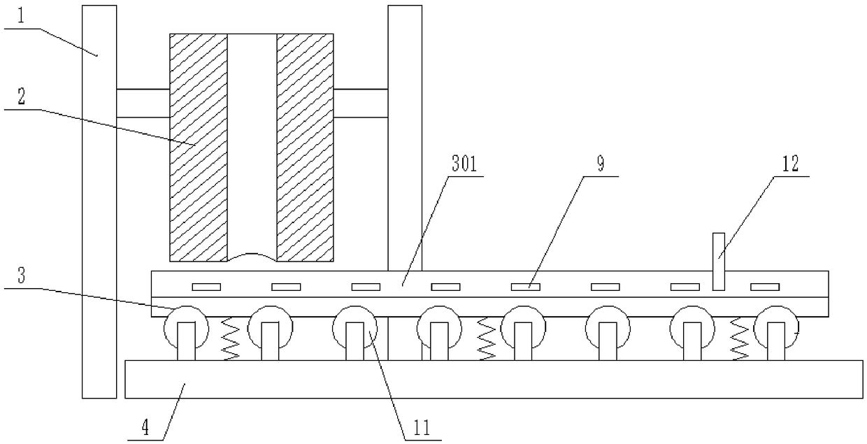 Round pipe grinding method