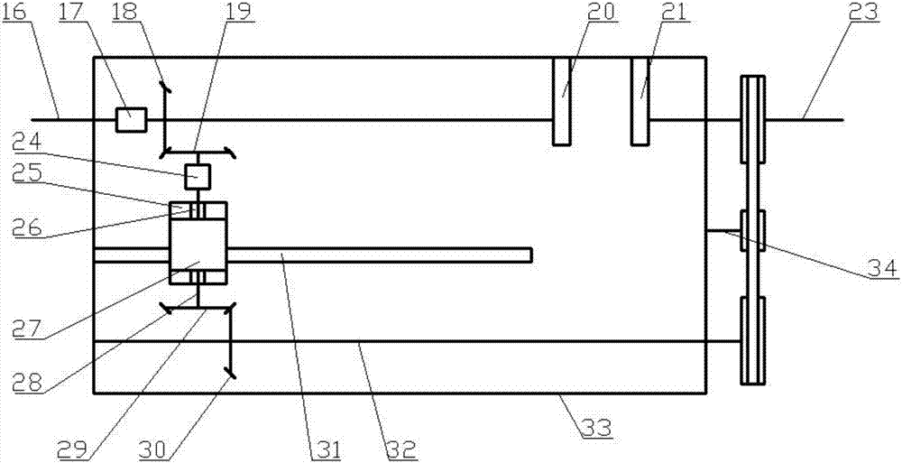 Mechanical power flow closed intersecting shaft bevel gear drive test bench