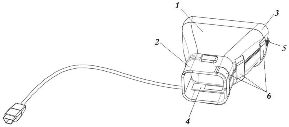 Heat preservation protective gloves with blood oxygen saturation degree monitoring function