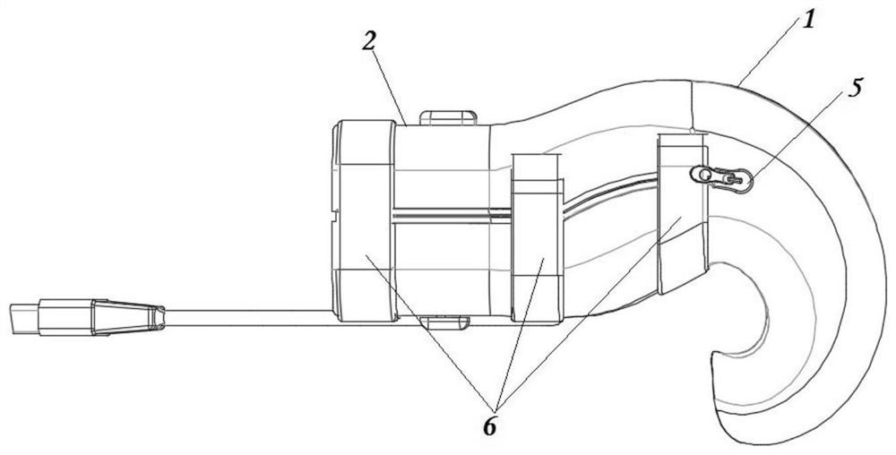 Heat preservation protective gloves with blood oxygen saturation degree monitoring function