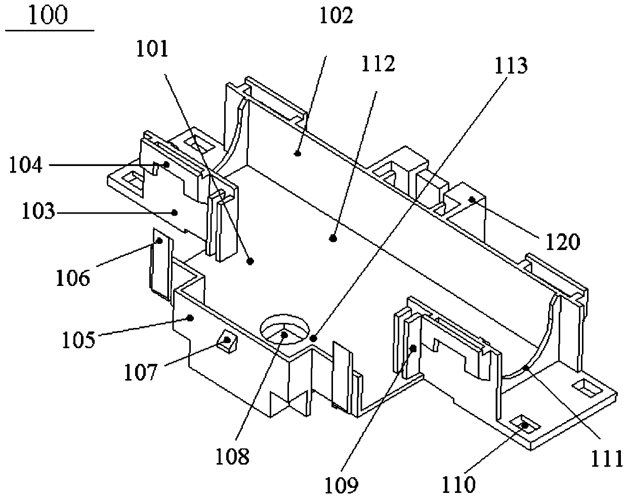 Harness distribution device