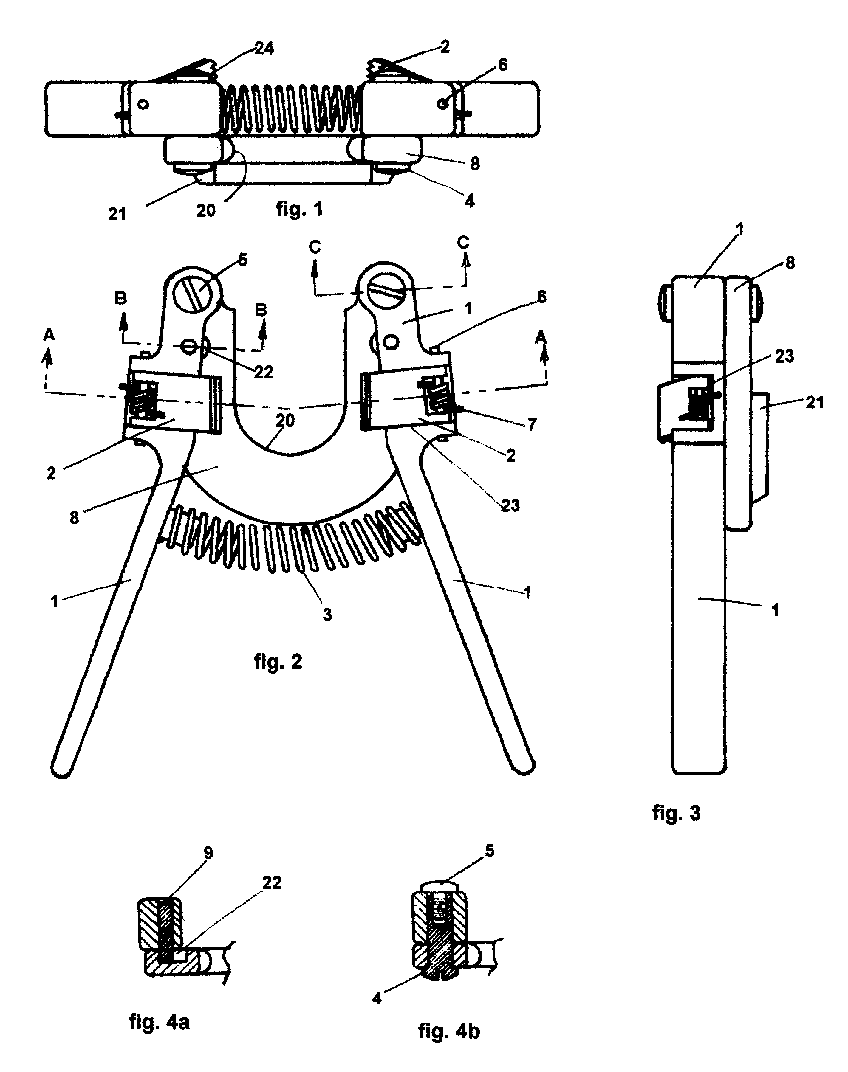 Champagne cork remover