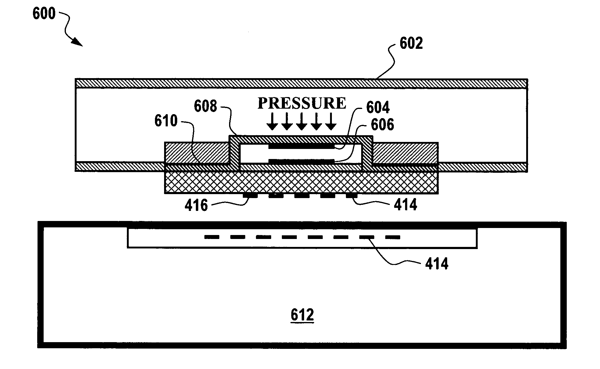 Disposable and trimmable wireless pressure sensor for medical applications