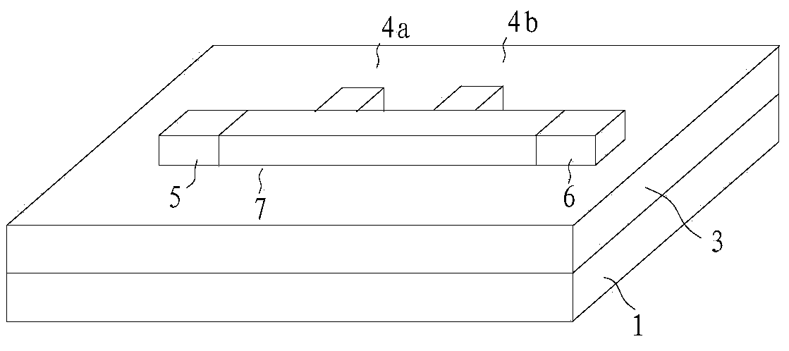 Transistor based on multi-top-gate structure