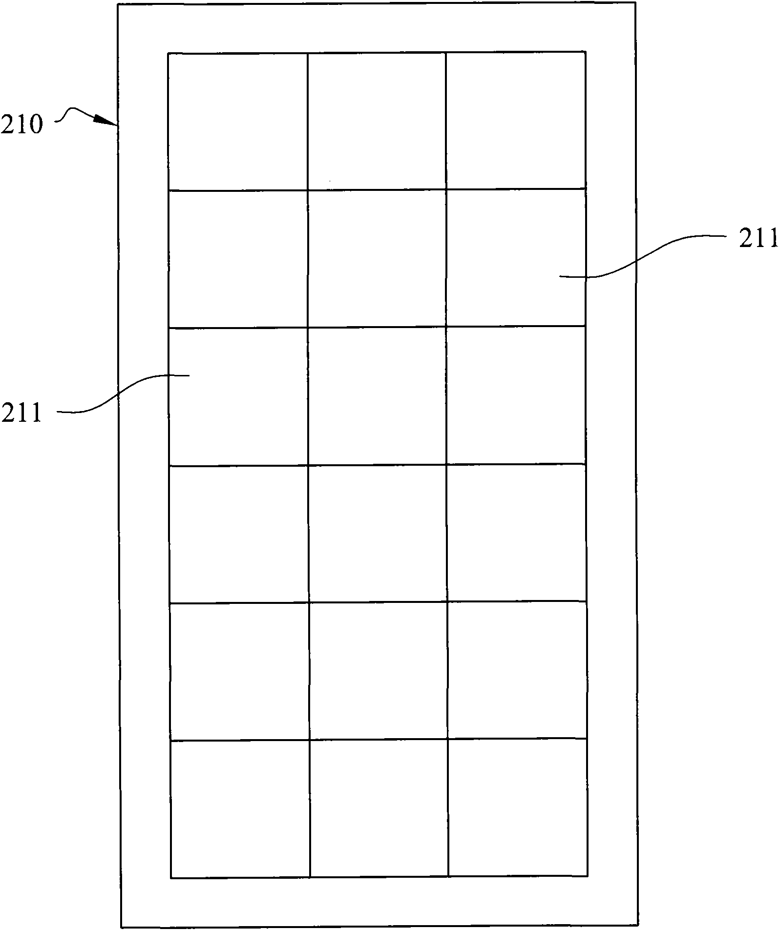 Substrate panel