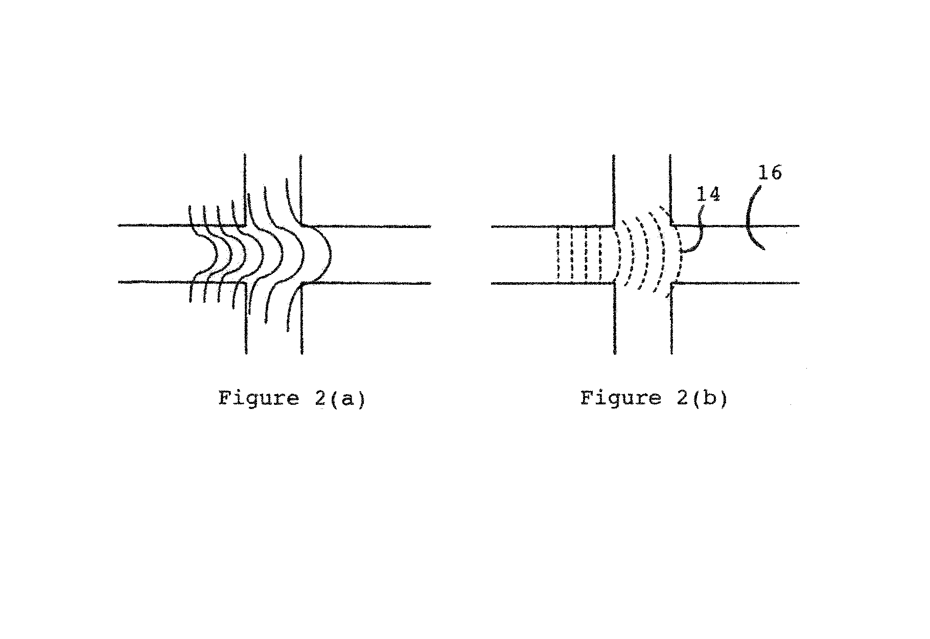 Low loss lateral optical waveguide intersections