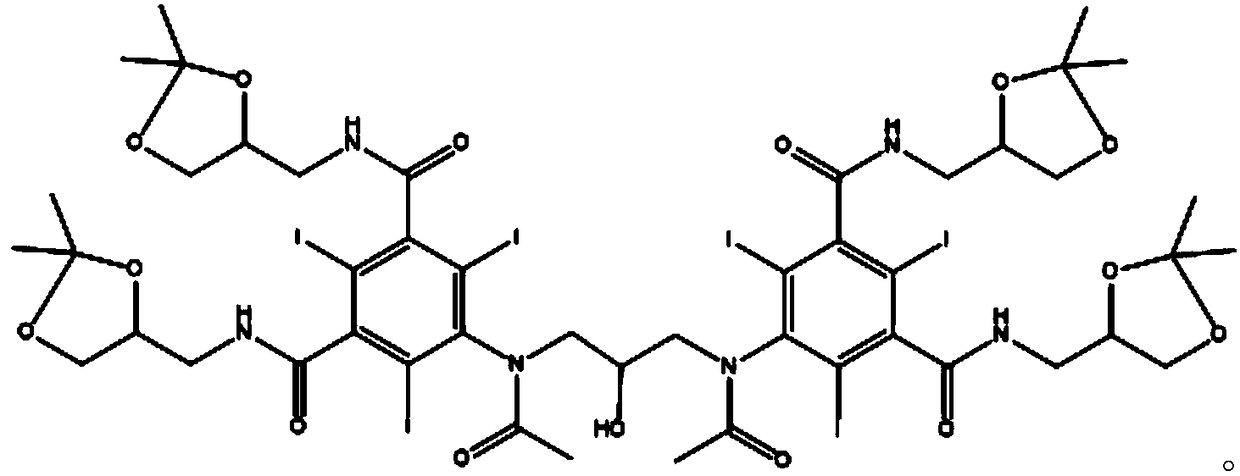 Iodixanol and synthesis method thereof