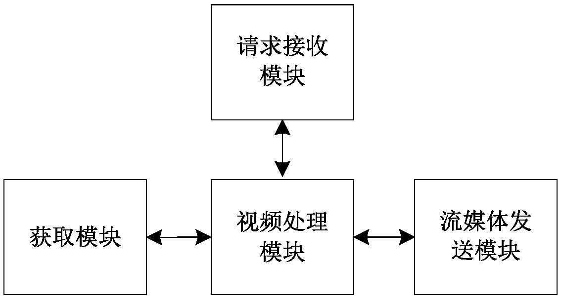 Video monitoring server, system and method