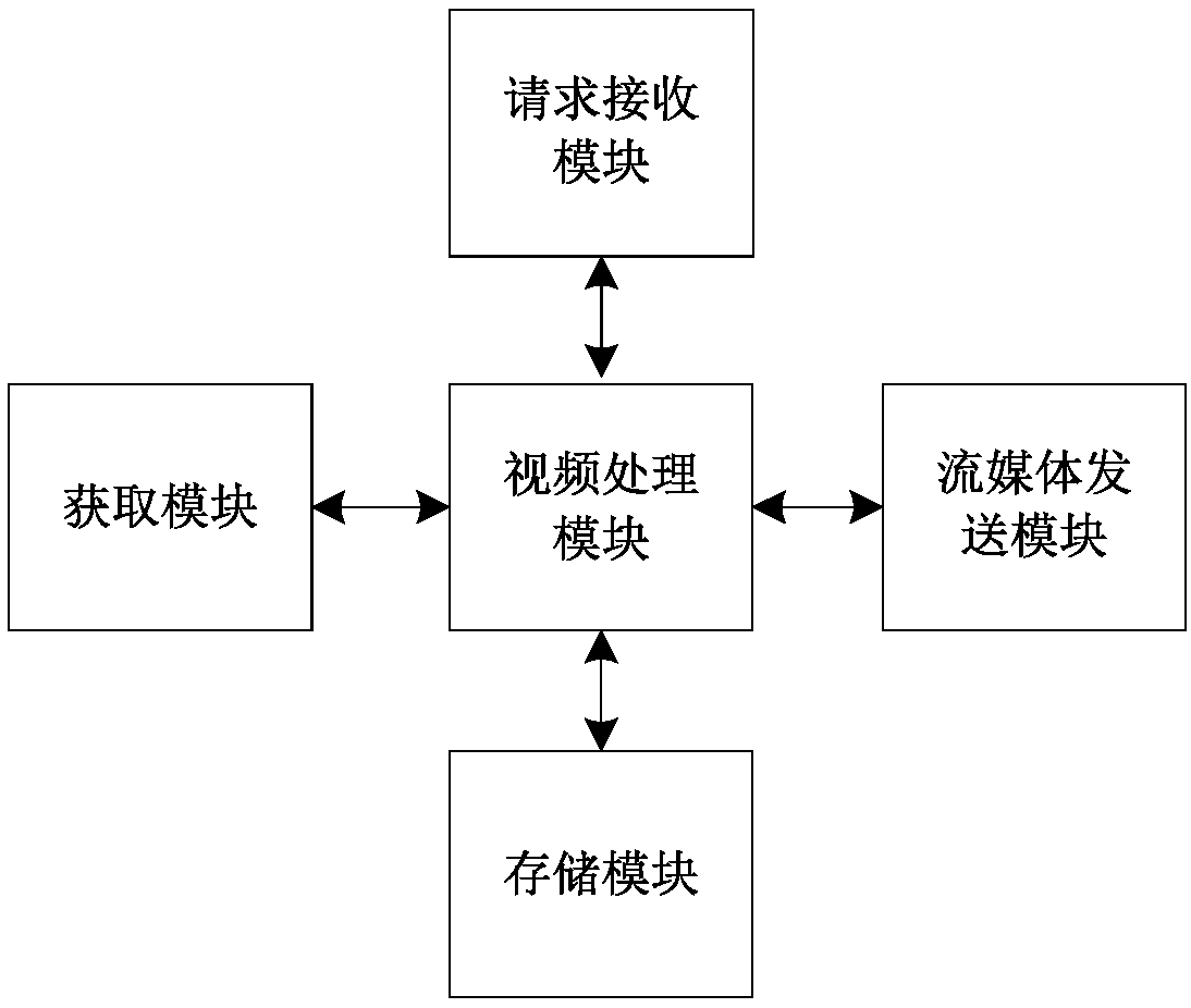 Video monitoring server, system and method