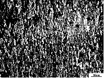 Aluminium alloy extruded section microstructure examination method and electrode used for preparation of metallographic samples