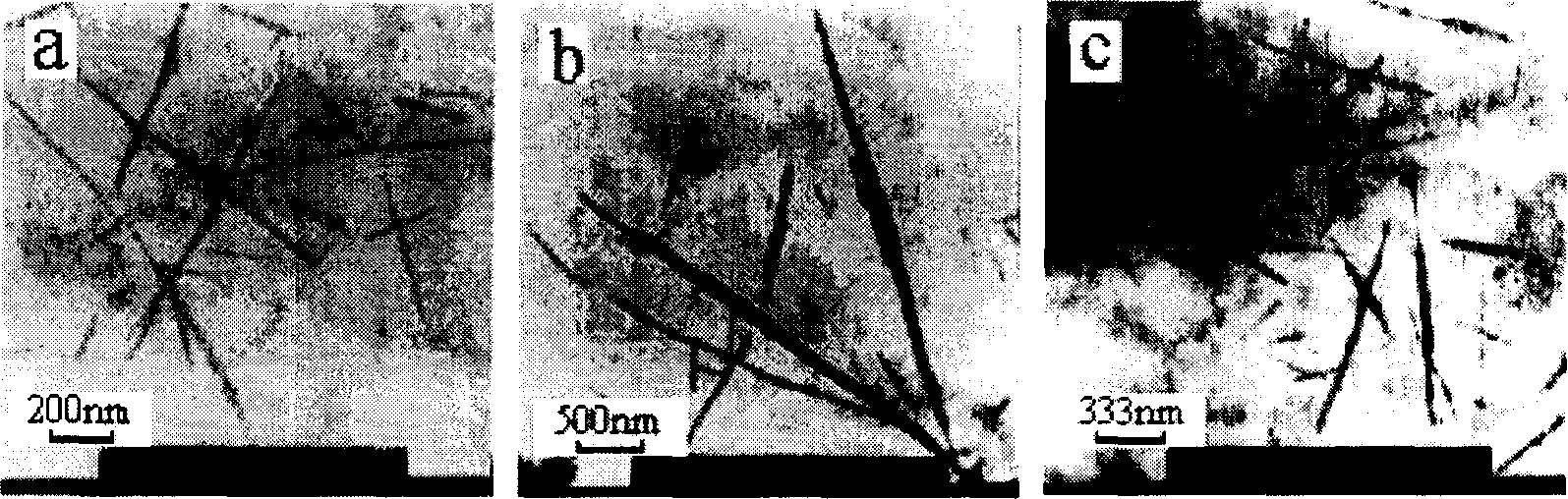 Process for preparing barium titanate nano-rod