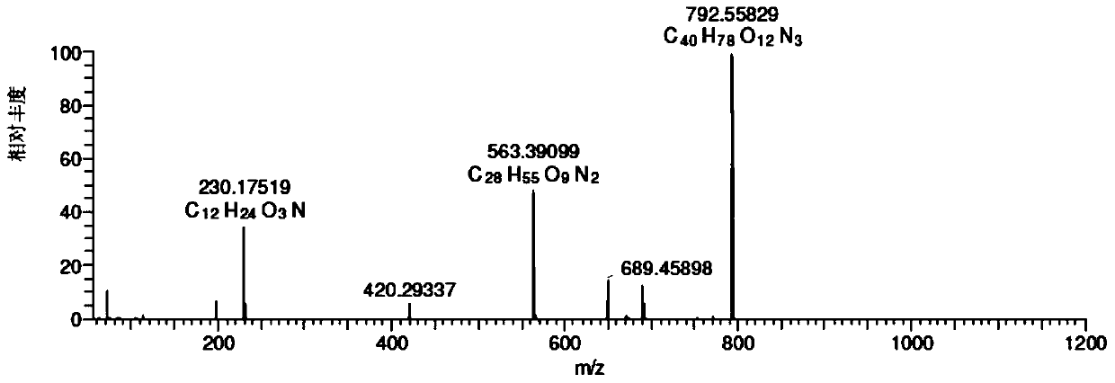 A kind of teramycin related substance, enrichment preparation method, separation method and application