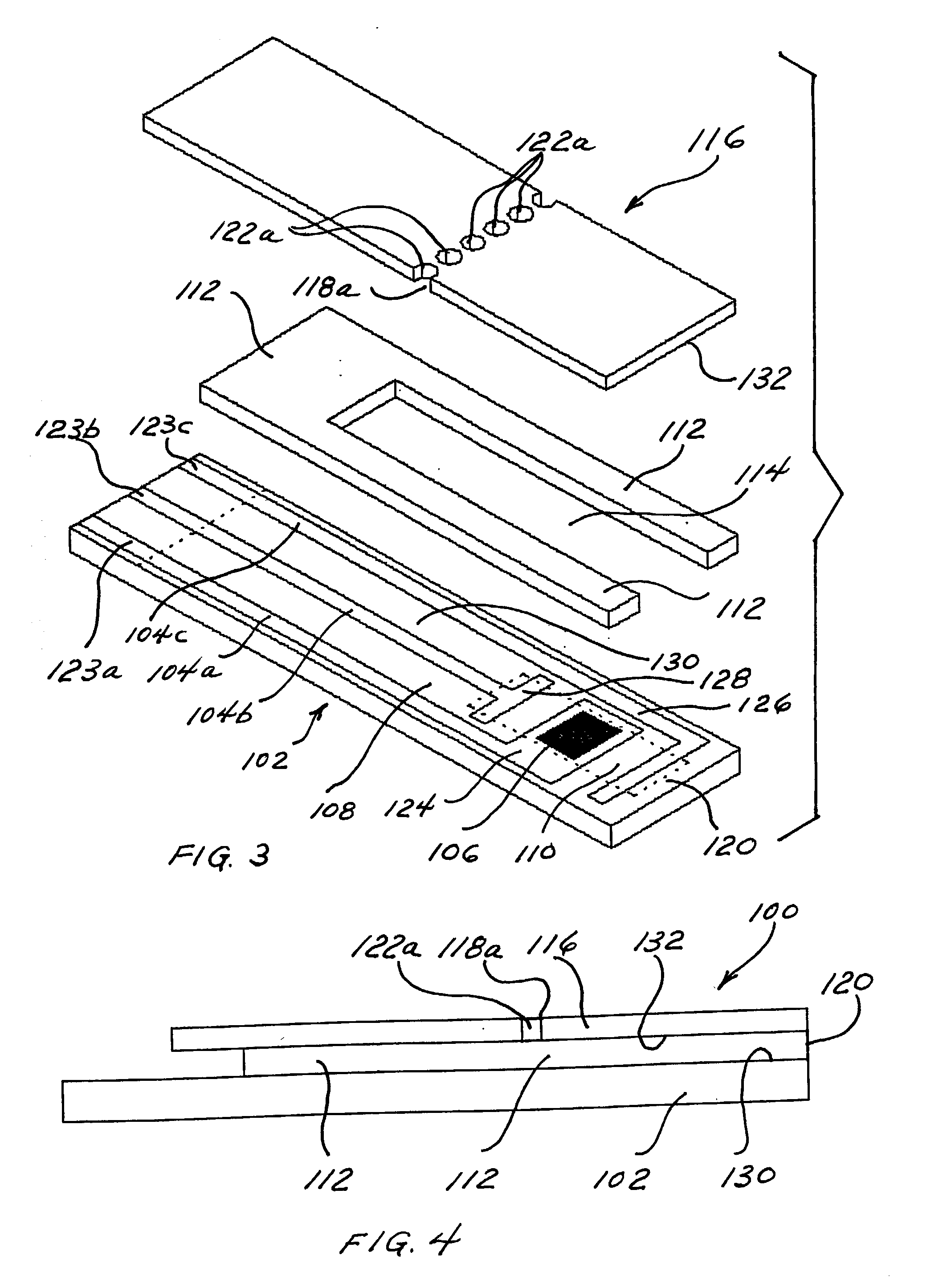 Device having a flow channel