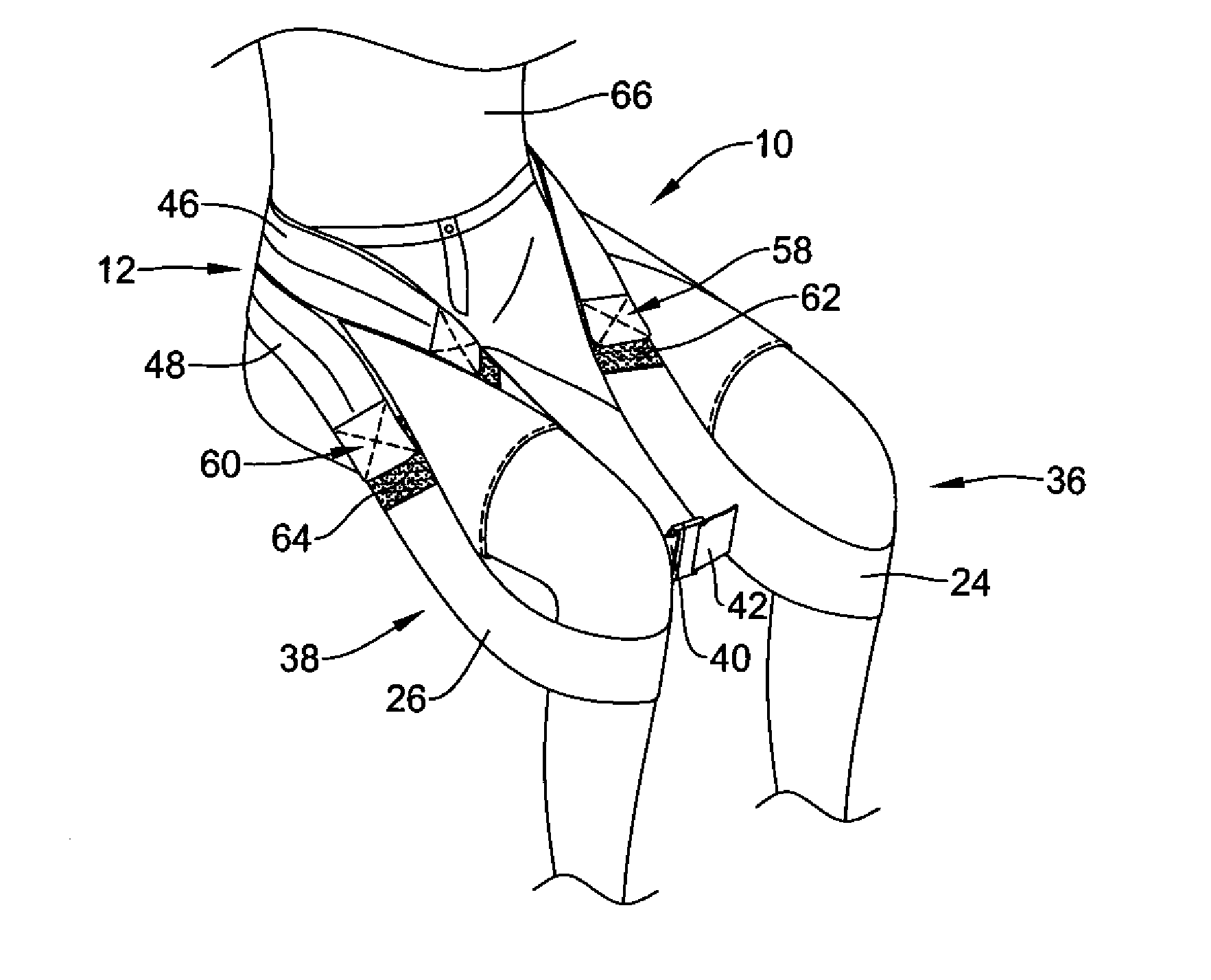 Adjustable back support device