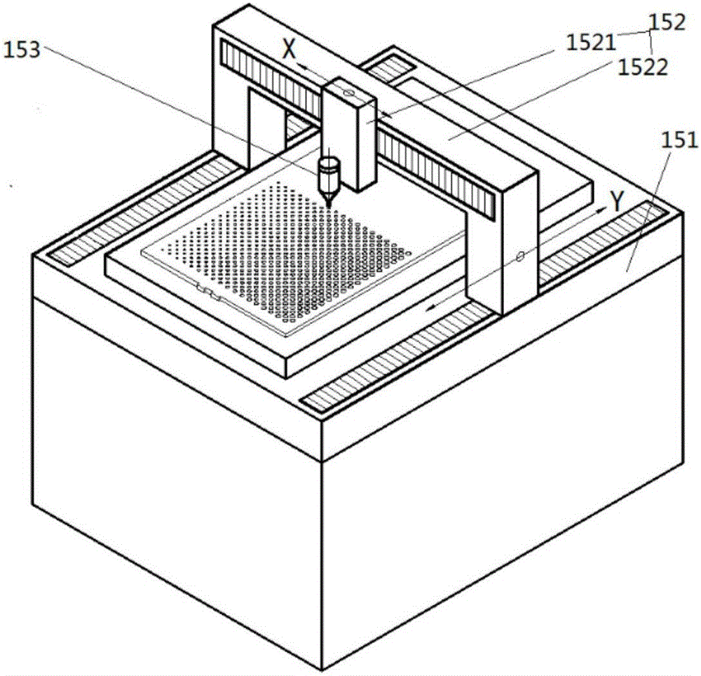 Light guide plate processing device with guide device