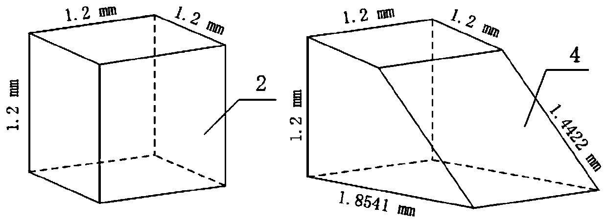 Offset type semiconductor thermoelectric module adopting hexahedral thermoelectric arms