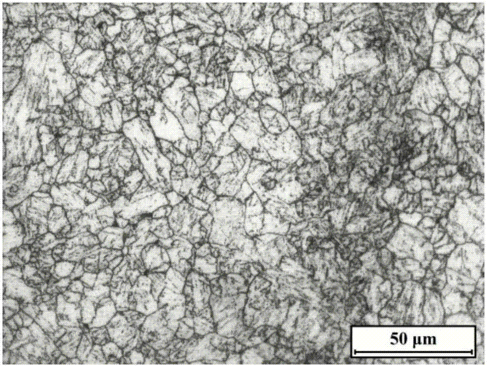 Short process manufacturing method of large 30crni2mov steel parts