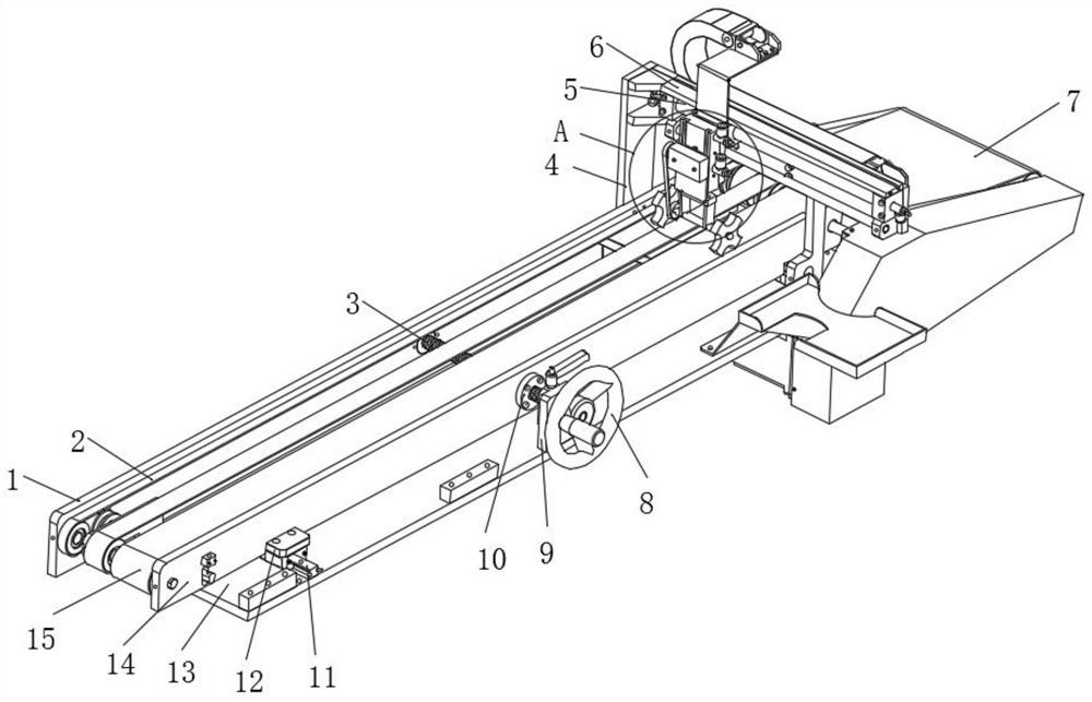 Receiving equipment for nixie tube processing and working method of receiving equipment