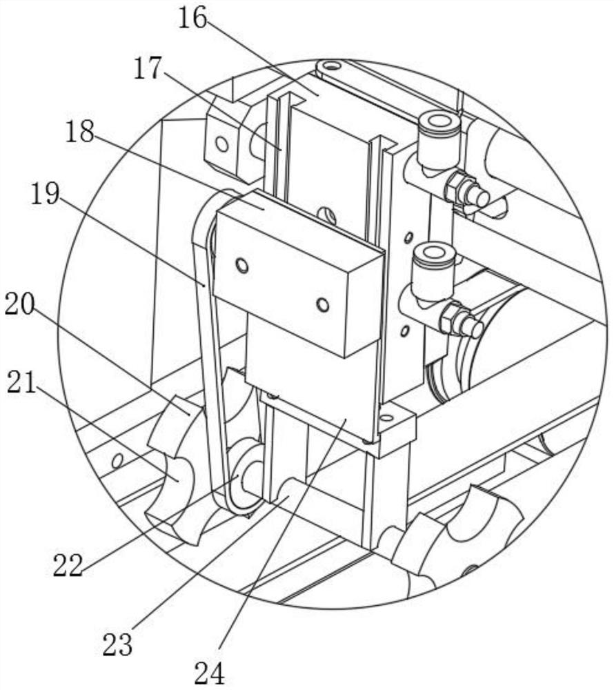 Receiving equipment for nixie tube processing and working method of receiving equipment