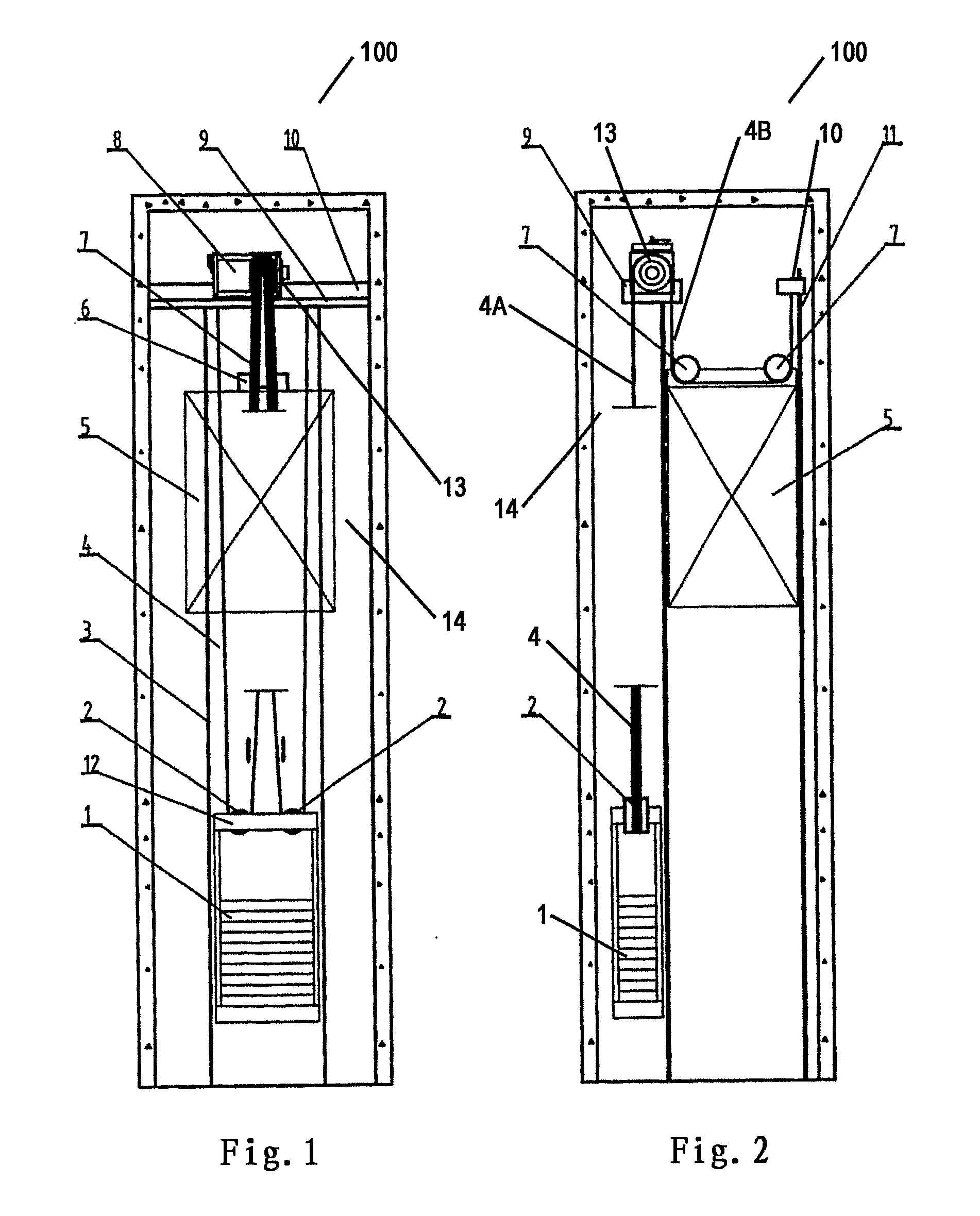 Machine roomless elevator