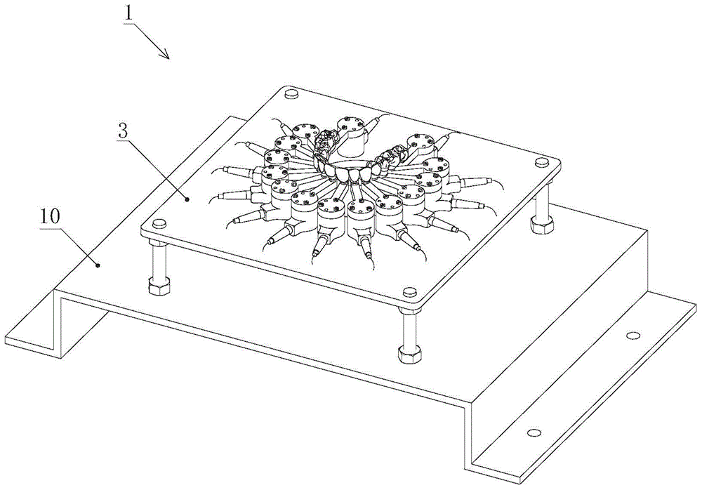 Tooth received-force testing device and method