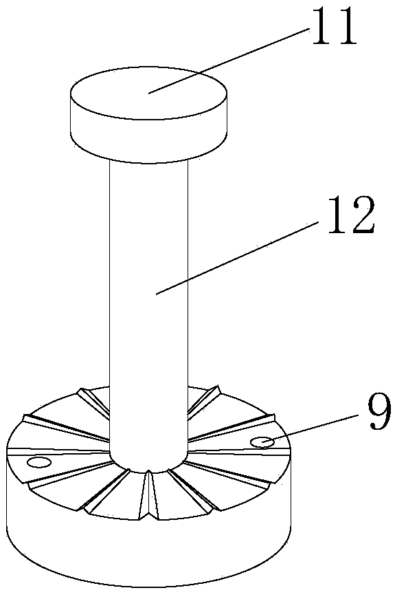 Adaptive support for uneven foundation settlement and working method thereof