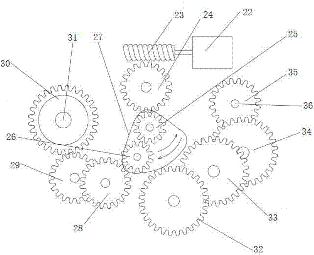 Single-power cutting and grinding double-purpose traditional Chinese medicine processing device