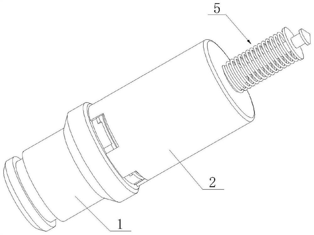 Gas electromagnetic valve