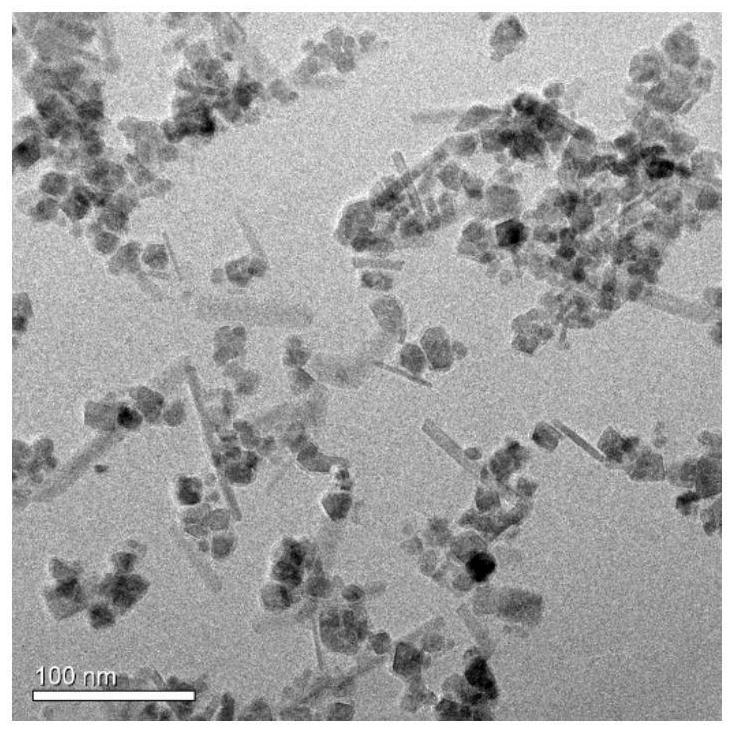 Magnetic nanorod demulsifier, preparation method thereof and method for treating nano-emulsion by using magnetic nanorod demulsifier