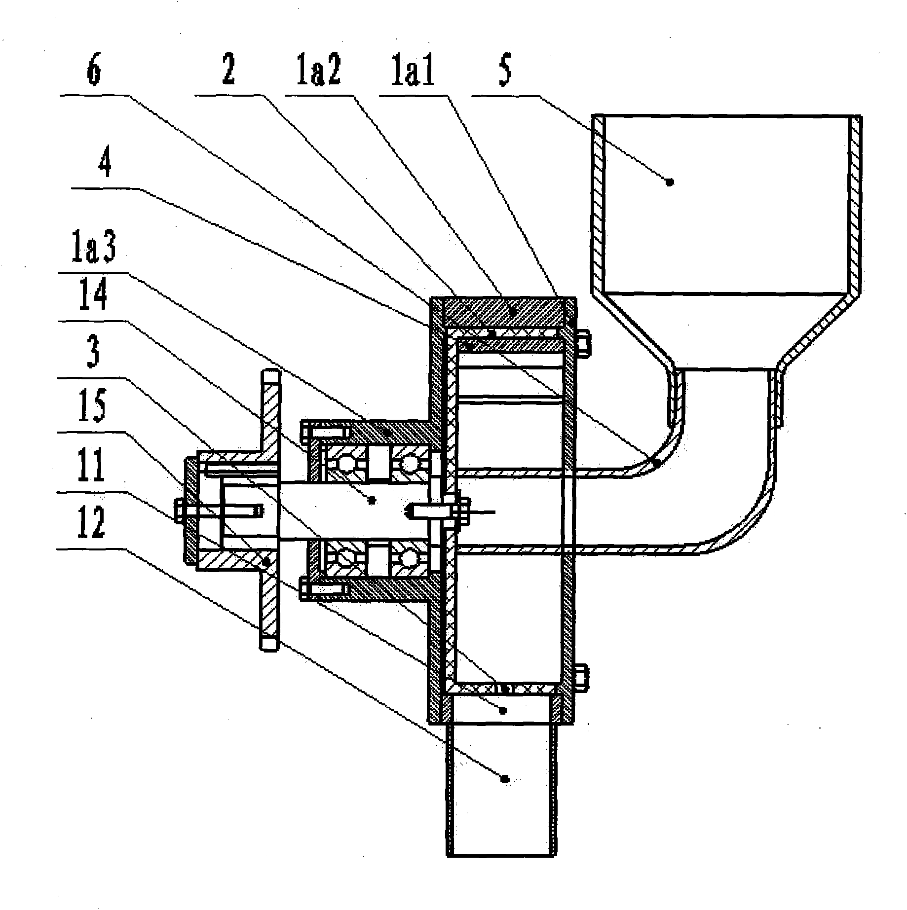 Internal inflation blow type compatible precision seed sowing device for rape and wheat