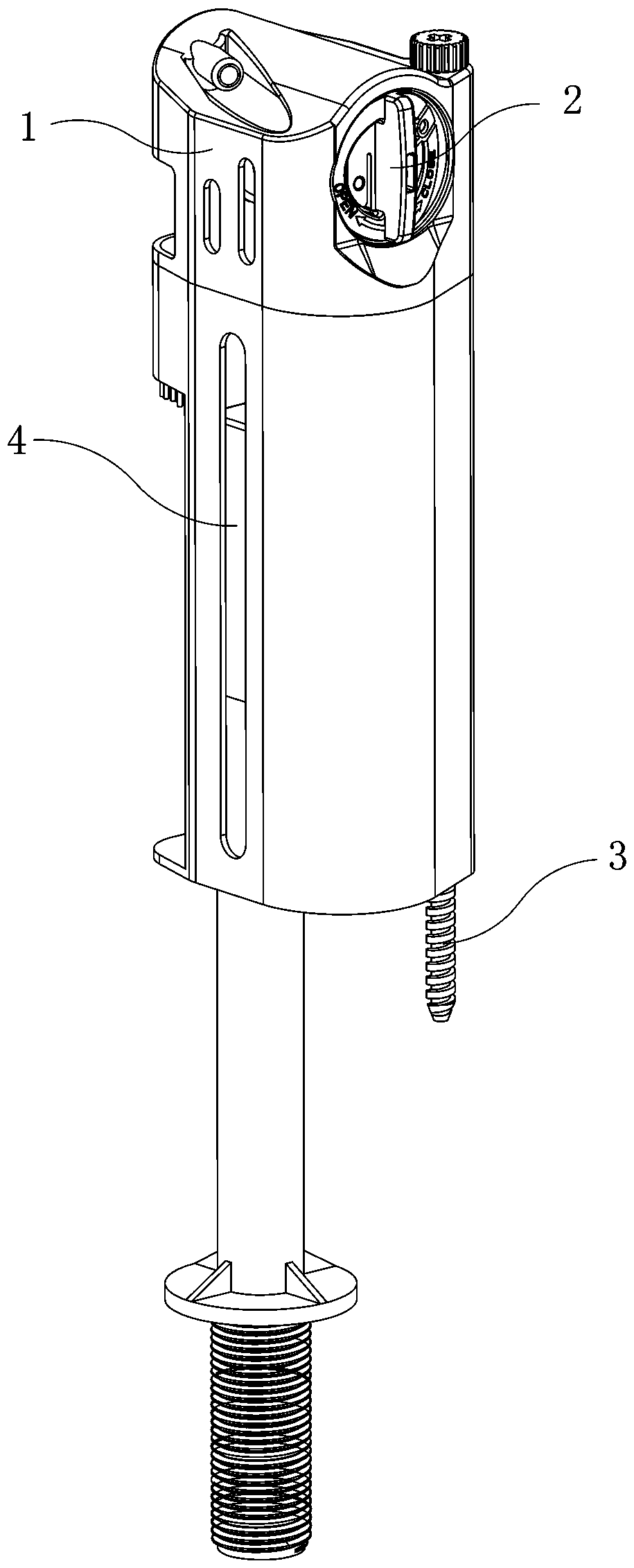 Water inlet valve device installed in water tank