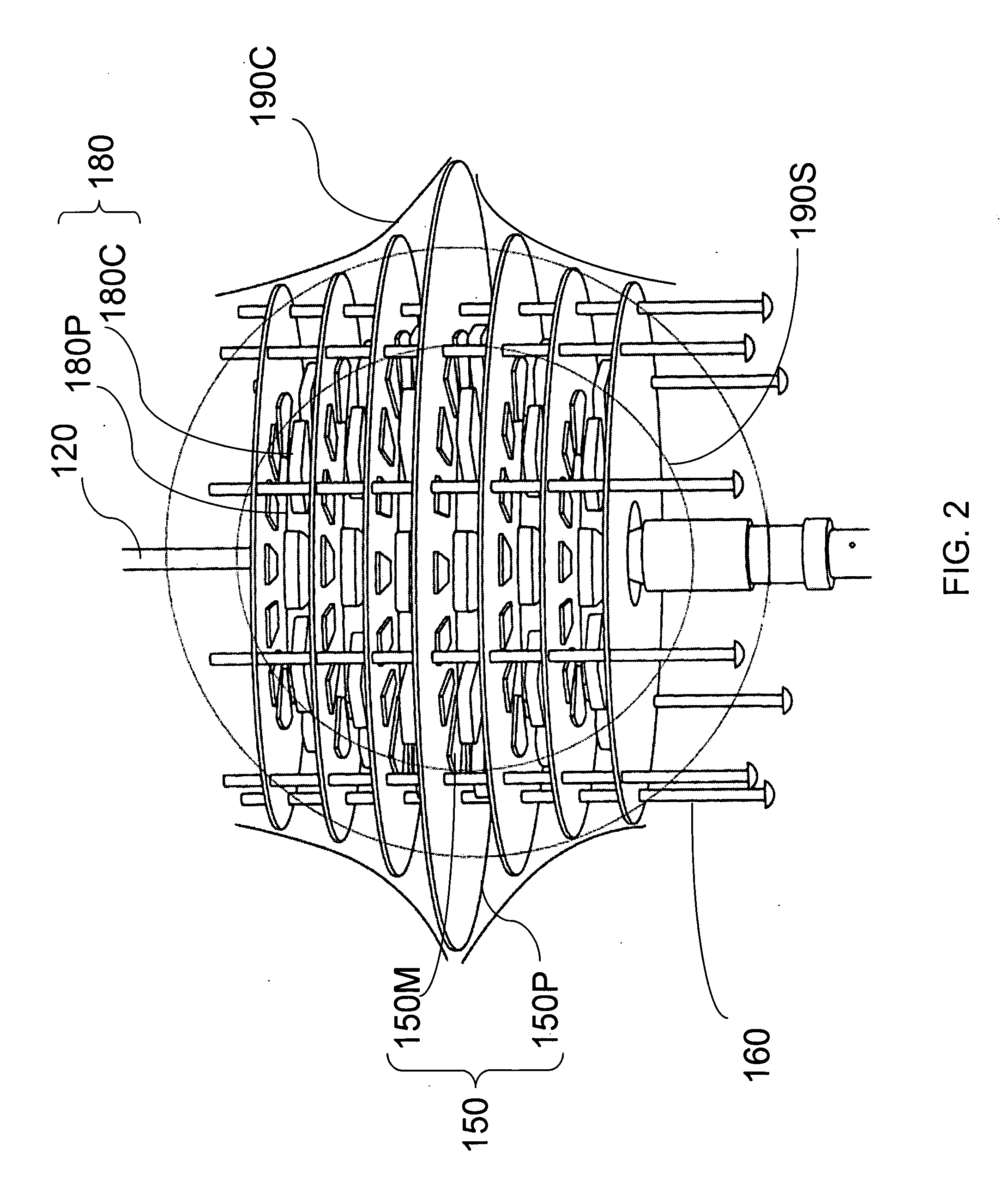 Hyper-surface wind generator