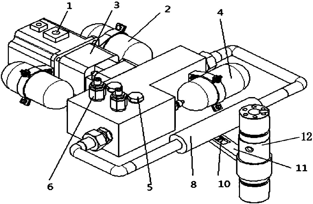 Electro-hydraulic driving swing mechanism