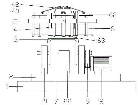 Automatic multi-crucible combined amorphous ribbon making machine