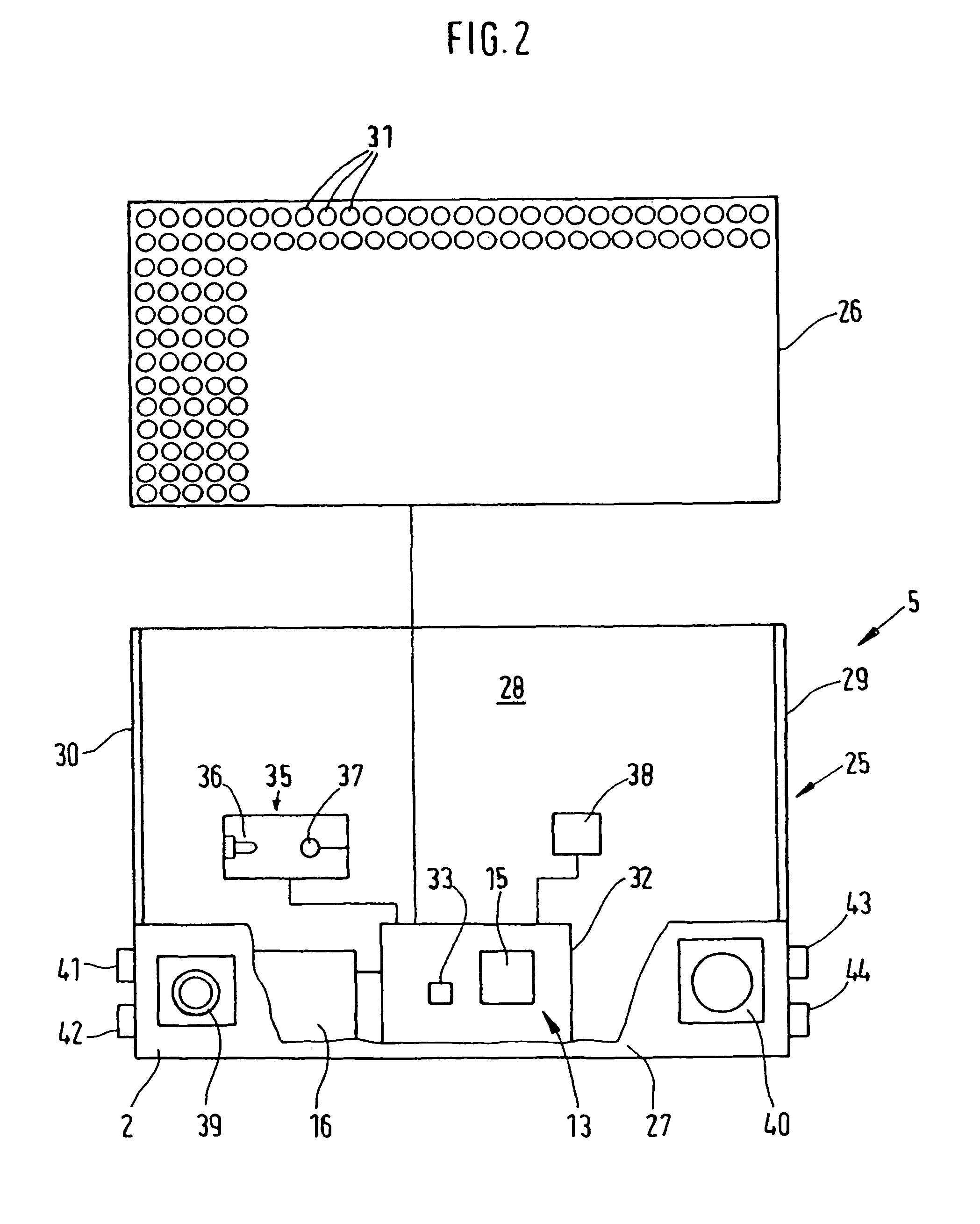 Evacuation system and escape route indicator therefore