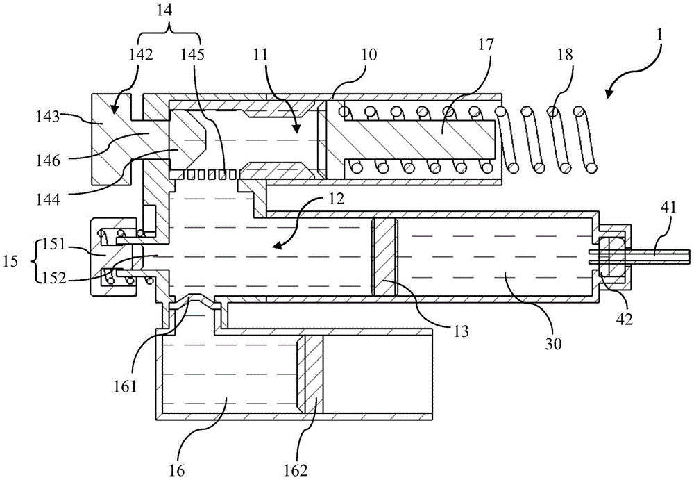 Hydraulic transmission device, fluid infusion equipment and manufacturing methods of hydraulic transmission device and fluid infusion equipment