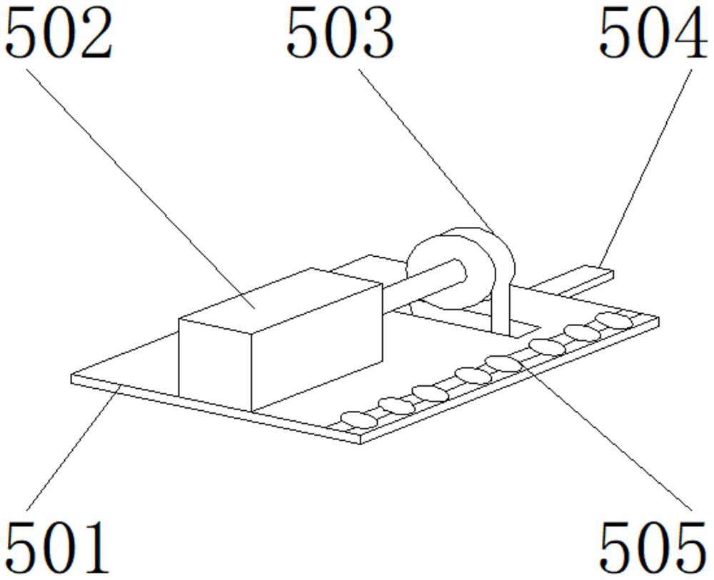 Extrusion production device for metal forming of gaily-painted boat