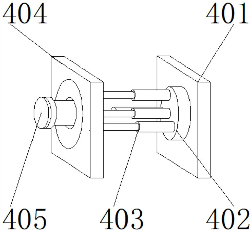 Extrusion production device for metal forming of gaily-painted boat