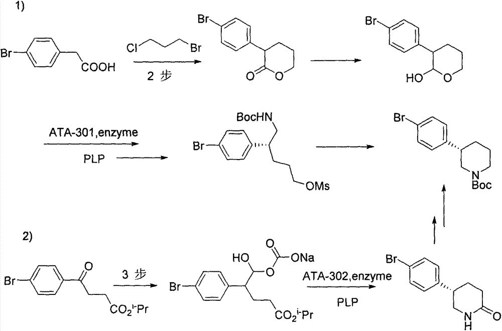 Preparation method of chiral intermediate of niraparib