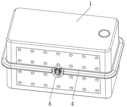 Damage early warning device for electronic commerce computer