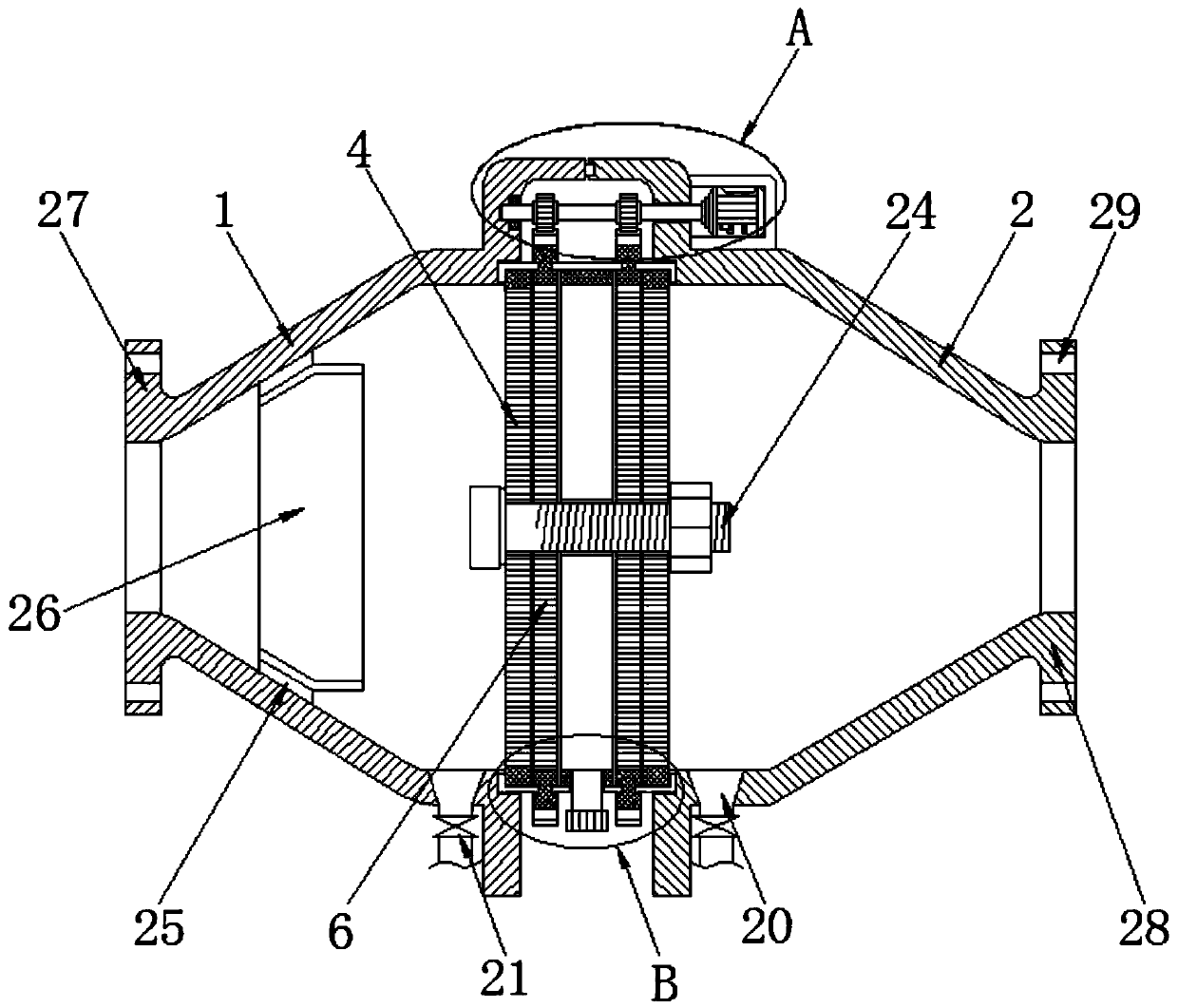 Cleaning-free flame arrester