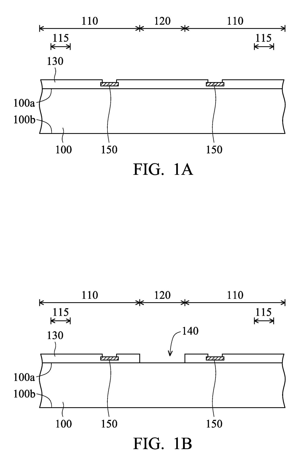 Chip package including recess in side edge