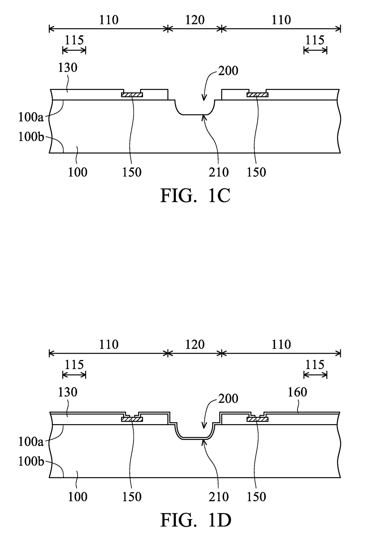 Chip package including recess in side edge