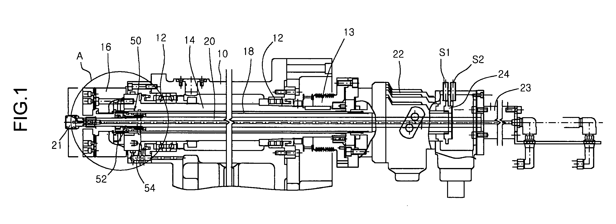 Workpiece ejecting device for a machine tool