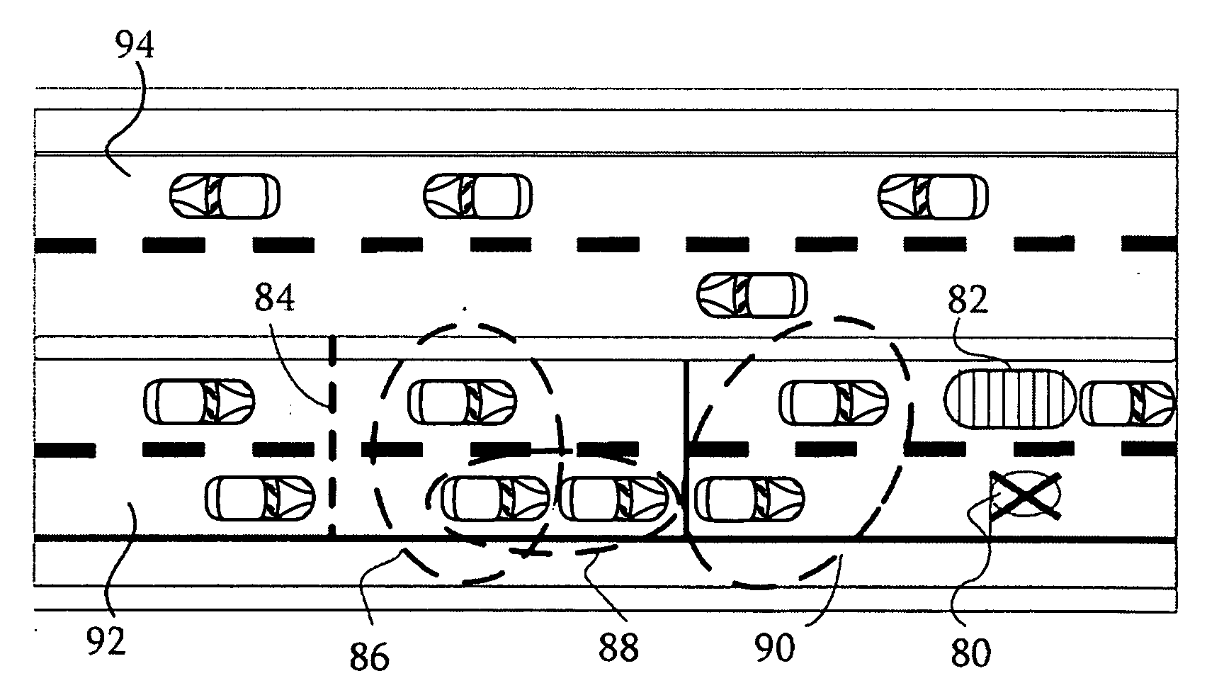 Optimization of Vehicular Traffic Flow through a Conflict Zone