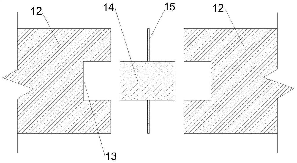 Combined assembly type construction method for integrated units of full-story-height metal sandwich board internal partition wall