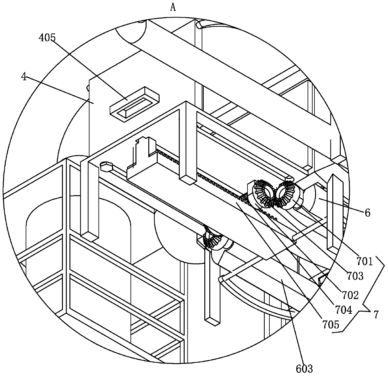 Catalytic combustion device capable of quickly replacing filter material